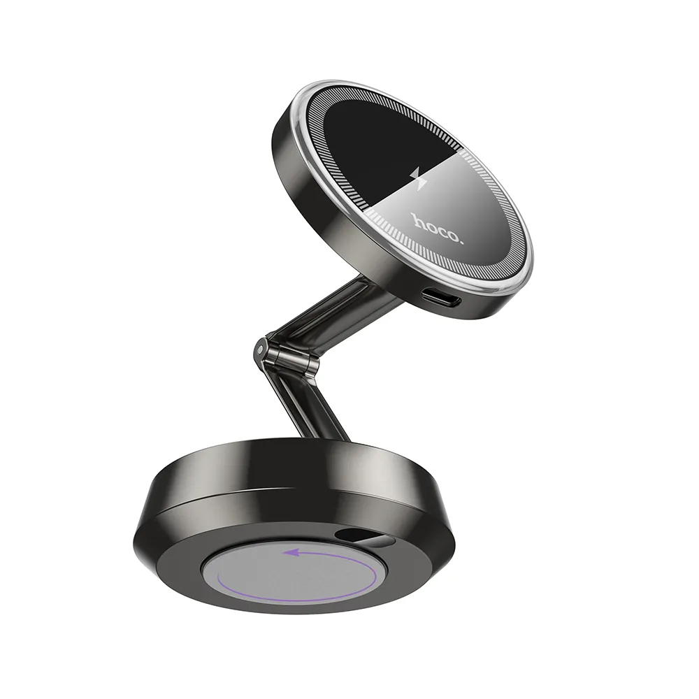 Auto Wireless Ladegerät HOCO HW33, 15W, 1.67A, Grau