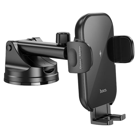 Kabelloses Autoladegerät HOCO HW5, 15W, 1,67A, Schwarz