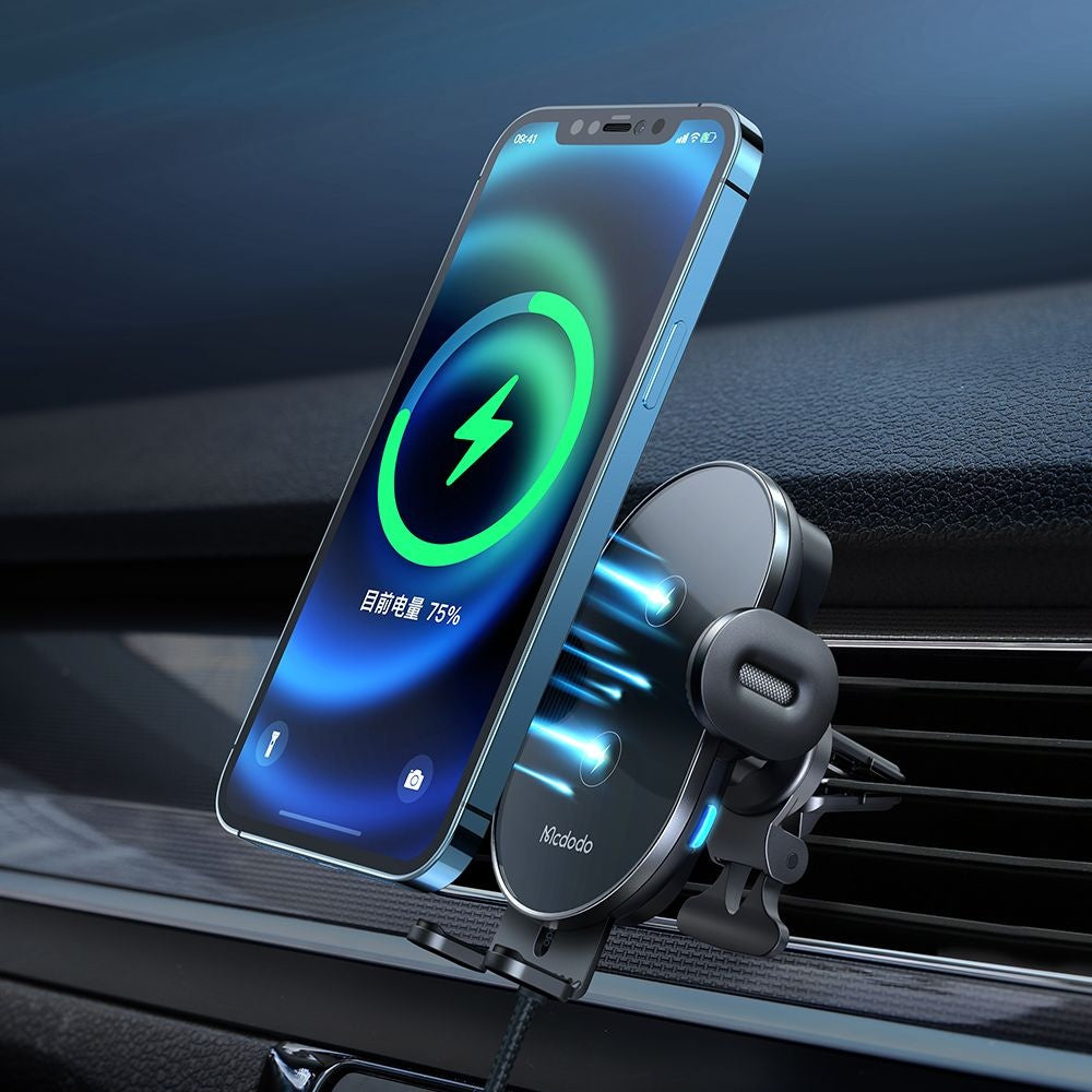 McDodo CH-1600 Wireless Car Charger, 15W, 1.67A, Black