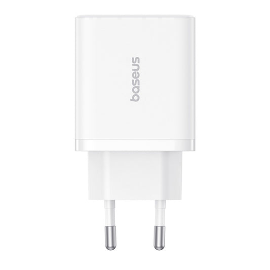 Baseus Cube Netzladegerät, 30W, 3A, 2 x USB-A - 1 x USB-C, Weiß P10111402213-00