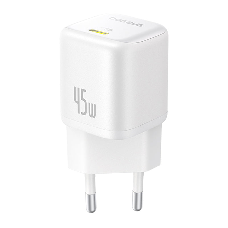 Netzladegerät Baseus PicoGo, 45W, 3A, 1 x USB-C, Weiß P10176800213-00