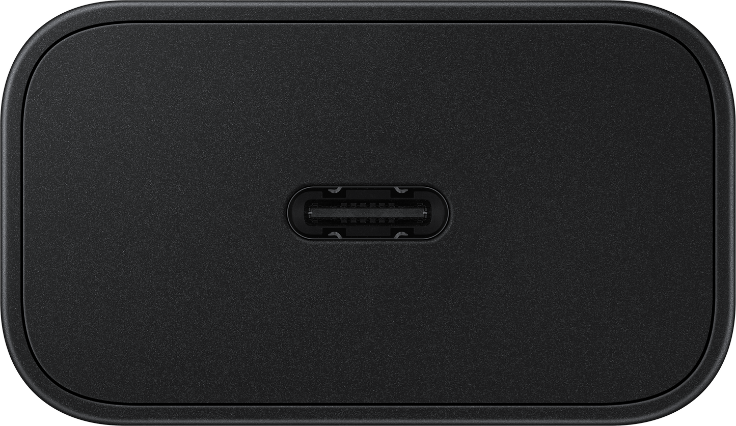 Samsung 25W GaN Netzteil mit USB-C Kabel | Schwarz | EP-T2510X | Super Fast Charging