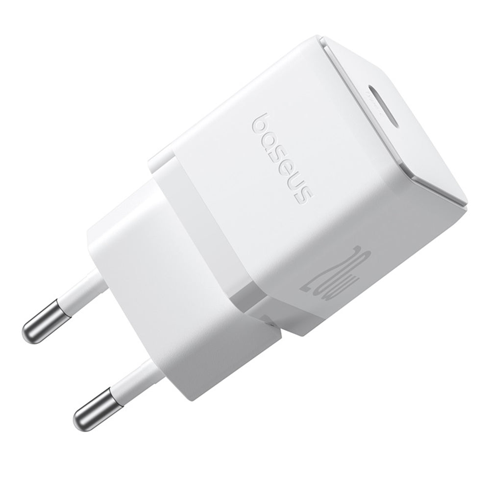 Netzladegerät mit USB-C Kabel Baseus Palm, 20W, 3A, 1 x USB-C, Weiß P10111602213-01