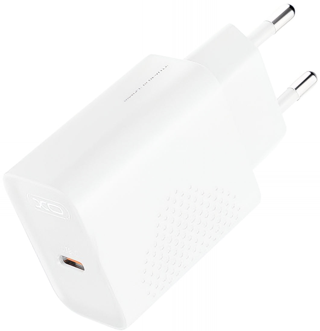 Netzladegerät mit USB-C Kabel XO Design L162, 30W, 3A, 1 x USB-C, Weiß