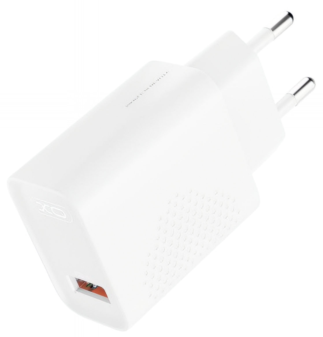 Netzladegerät mit microUSB-Kabel XO Design L159, 18W, 3A, 1 x USB-A, Weiß
