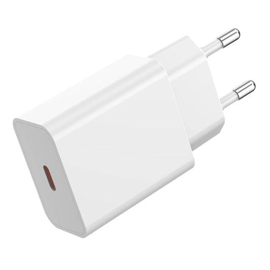 Netzladegerät mit USB-C Kabel XO Design L126, 20W, 3A, 1 x USB-C, Weiß