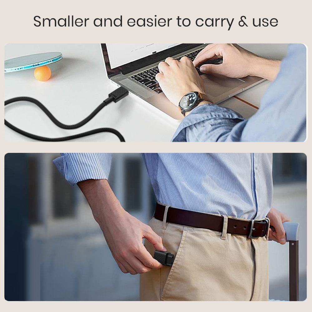 Netzladegerät mit Lightning-Kabel Lito LC15L, 20W, 3A, 1 x USB-A - 1 x USB-C, Schwarz