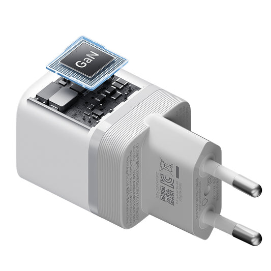 Cuktech Netzladegerät, 40W, 3A, 1 x USB-C, Weiß CKAC301SEUWH