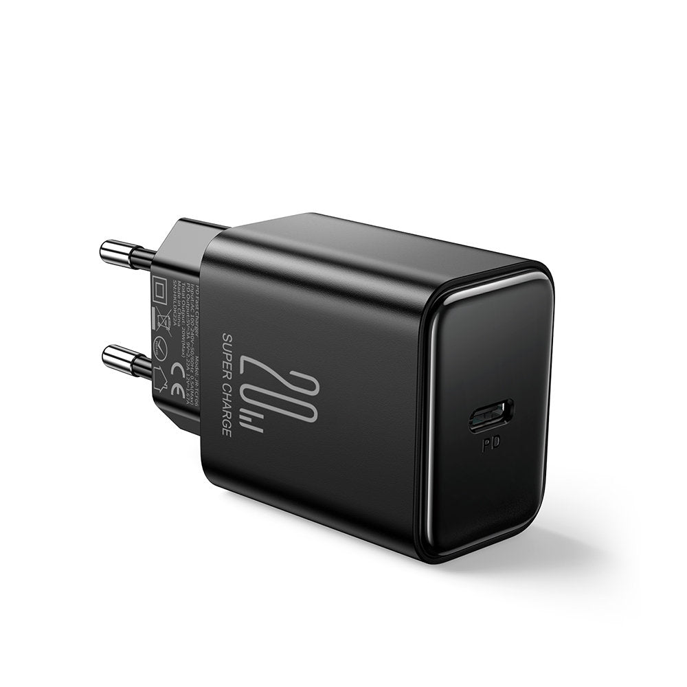 Joyroom JR-TCF06 Netzwerk-Ladegerät JR-TCF06, 20W, 3A, 1 x USB-C, Schwarz
