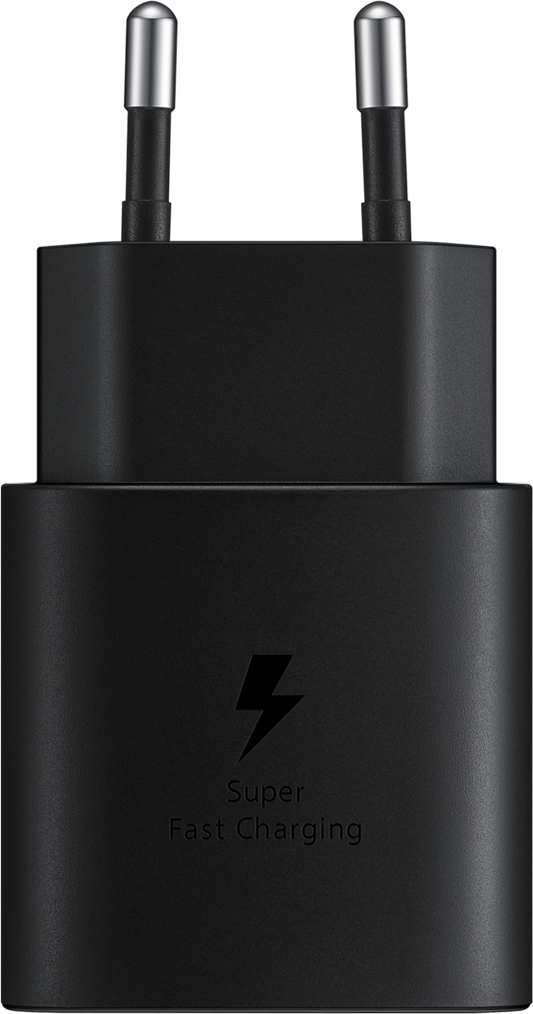 Network Charger Samsung EP-TA800, 25W, 3A, 1 x USB-C, Black GP-PTU021SOABQ GP-PTU021SOABQ