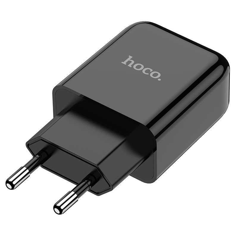 HOCO N2 Netzladegerät, 10W, 2A, 1 x USB-A, Schwarz