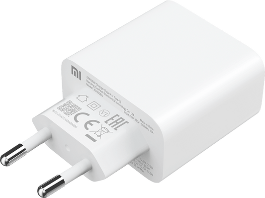 Xiaomi Network Charger, 33W, 3A, 1 x USB-A - 1 x USB-C, White BHR4996996GL