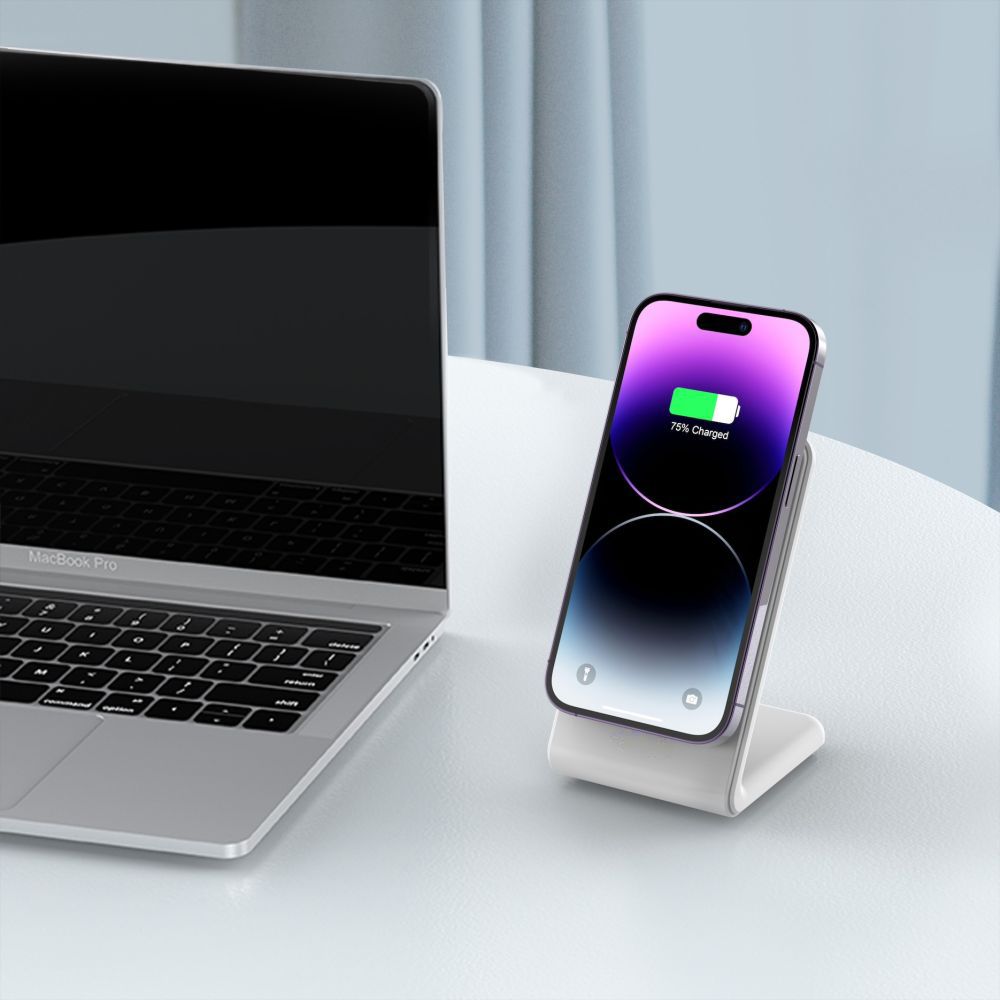 MagSafe Tech-Protect QI15W-A38, 15W, 1,67A, Weiß