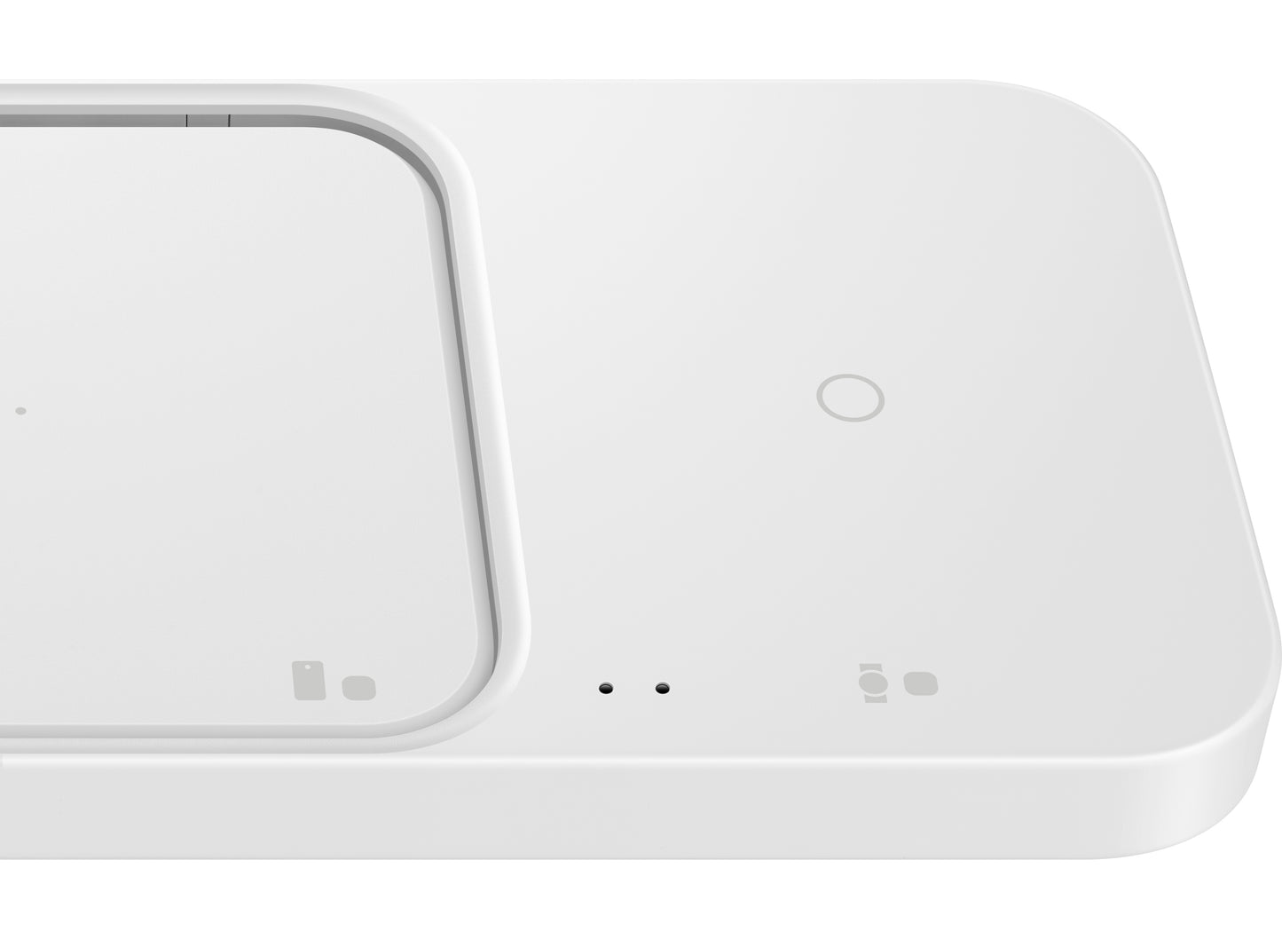 Samsung Duo Wireless Network Charger, 15 W, 1,67 A, Weiß EP-P5400TWEGEU