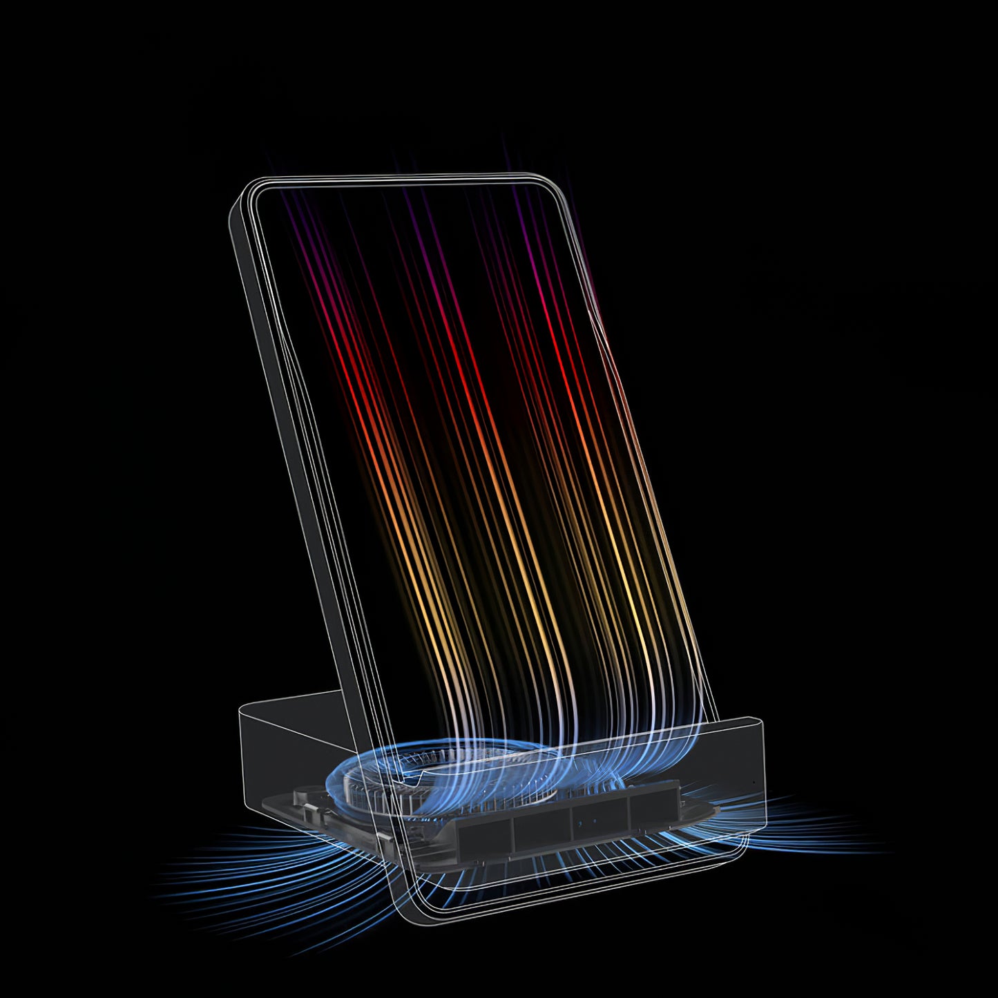 vivo Wireless Ladegerät 50W | FlashCharge | Weiß | Original