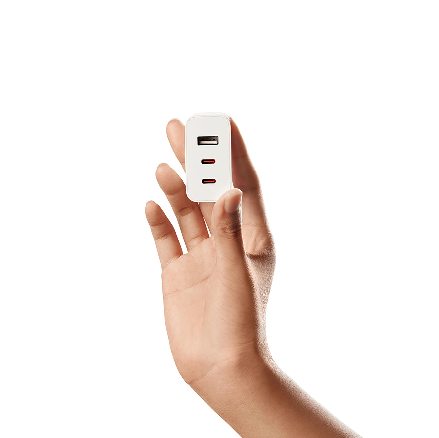 Xiaomi 2C1A GaN Netzwerk-Ladegerät, 67W, 3A, 1 x USB-A - 2 x USB-C, Weiß