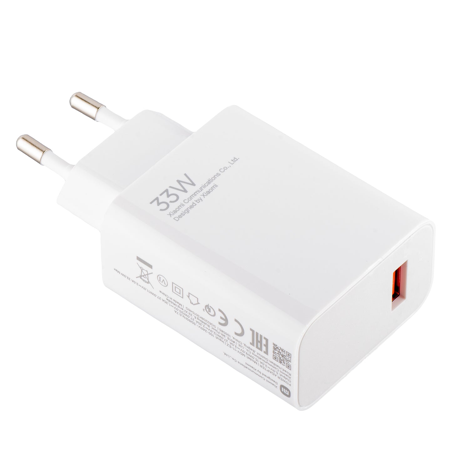 Xiaomi MDY-11EZ Netzwerk-Ladegerät, 33W, 3A, 1 x USB-A, Weiß