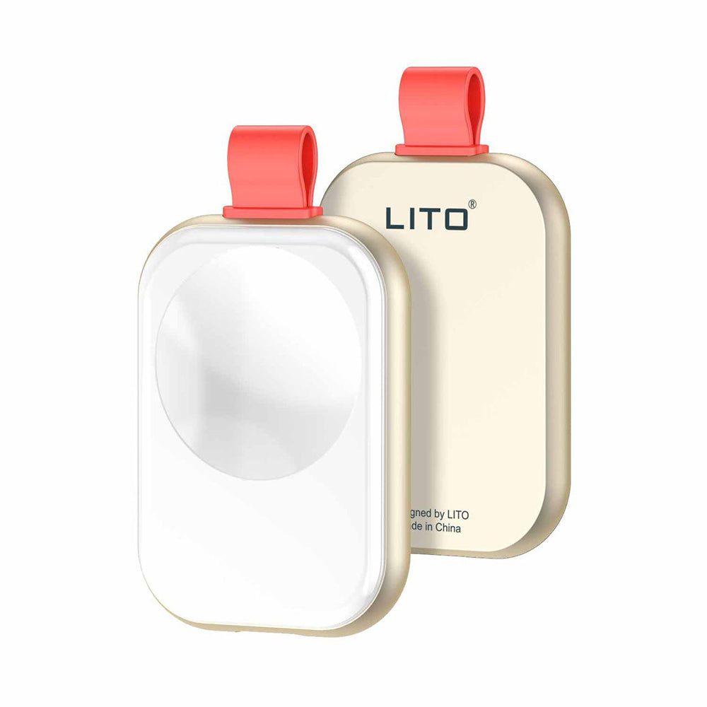Wireless-Ladegerät Lito LC03 für Apple Watch Series, Weiß