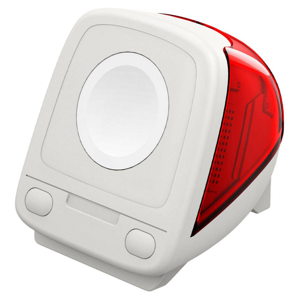 Spigen C1 Classic Halterung für Apple Watch Series Wireless-Ladegerät, Rot AMP09341