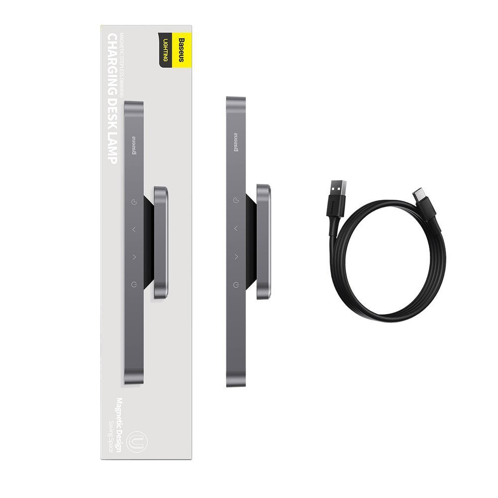 Baseus LED-Schreibtischlampe, Grau DGXC-C0G