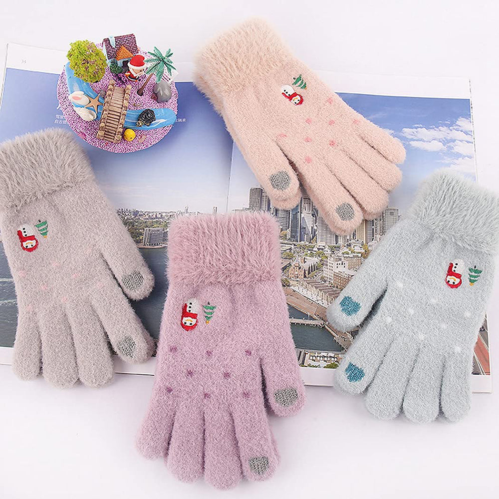 Damen Touchscreen Winterhandschuhe Techsuit ST0011, Größe 17cm, Blau