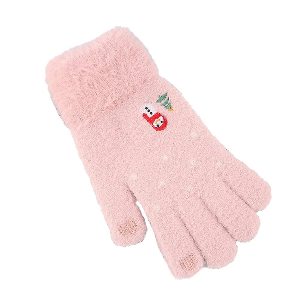 Damen Touchscreen Winterhandschuhe Techsuit ST0011, Größe 17cm, Rosa