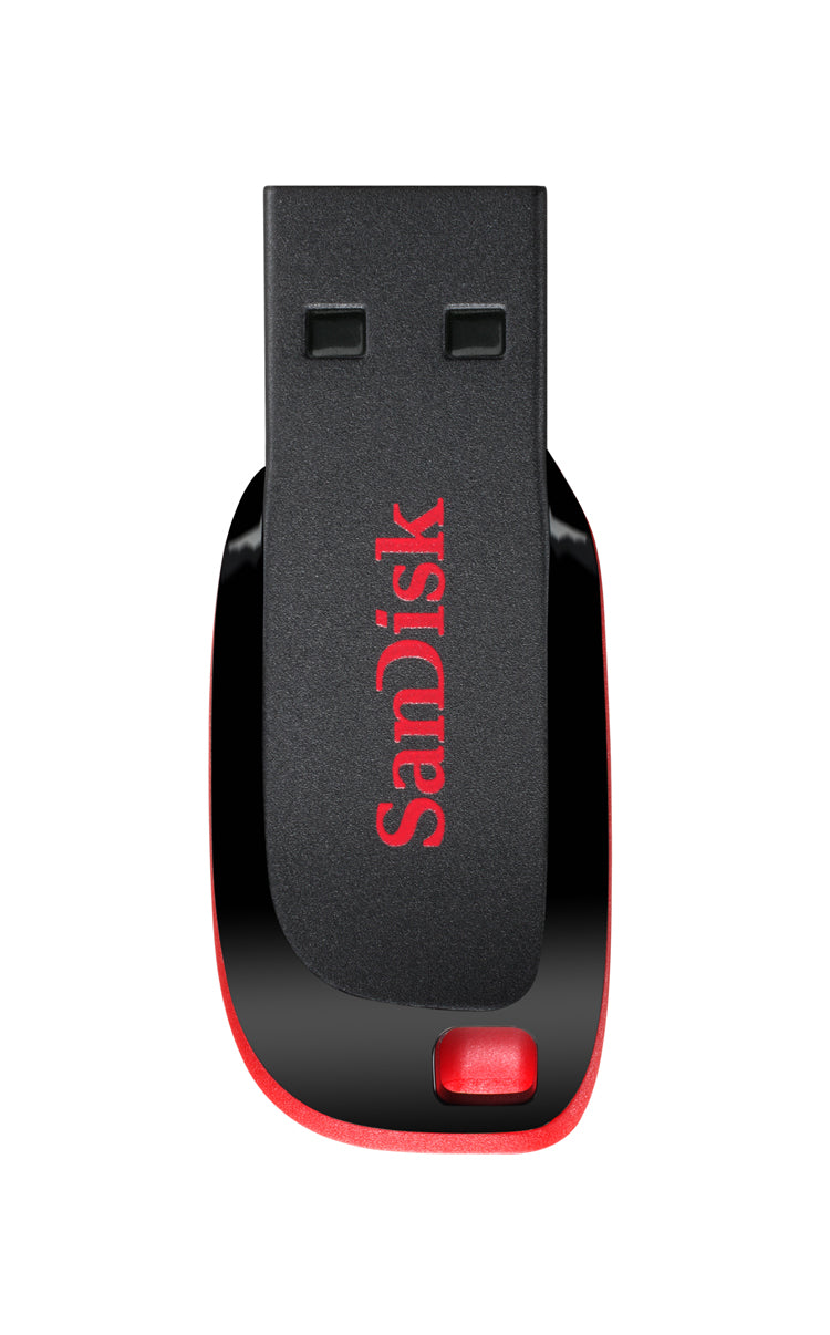 Externer USB-A Speicher SanDisk Cruzer Blade, 64Gb SDCZ50-064G-B35