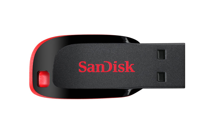 Externer USB-A Speicher SanDisk Cruzer Blade, 64Gb SDCZ50-064G-B35