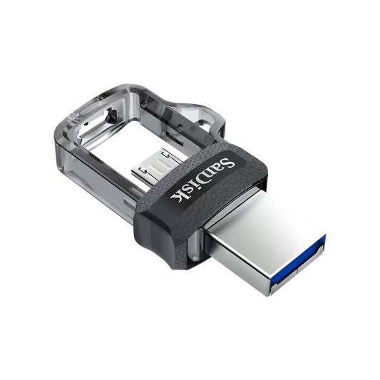 Externer Speicher USB-A 3.0 / microUSB SanDisk Ultra Dual Drive, 64Gb SDDD3-064G-G46
