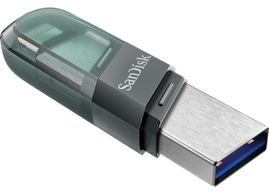 Externer Speicher USB-A 3.1 / Lightning SanDisk iXpand Flip, 64Gb SDIX90N-064G-GN6NN