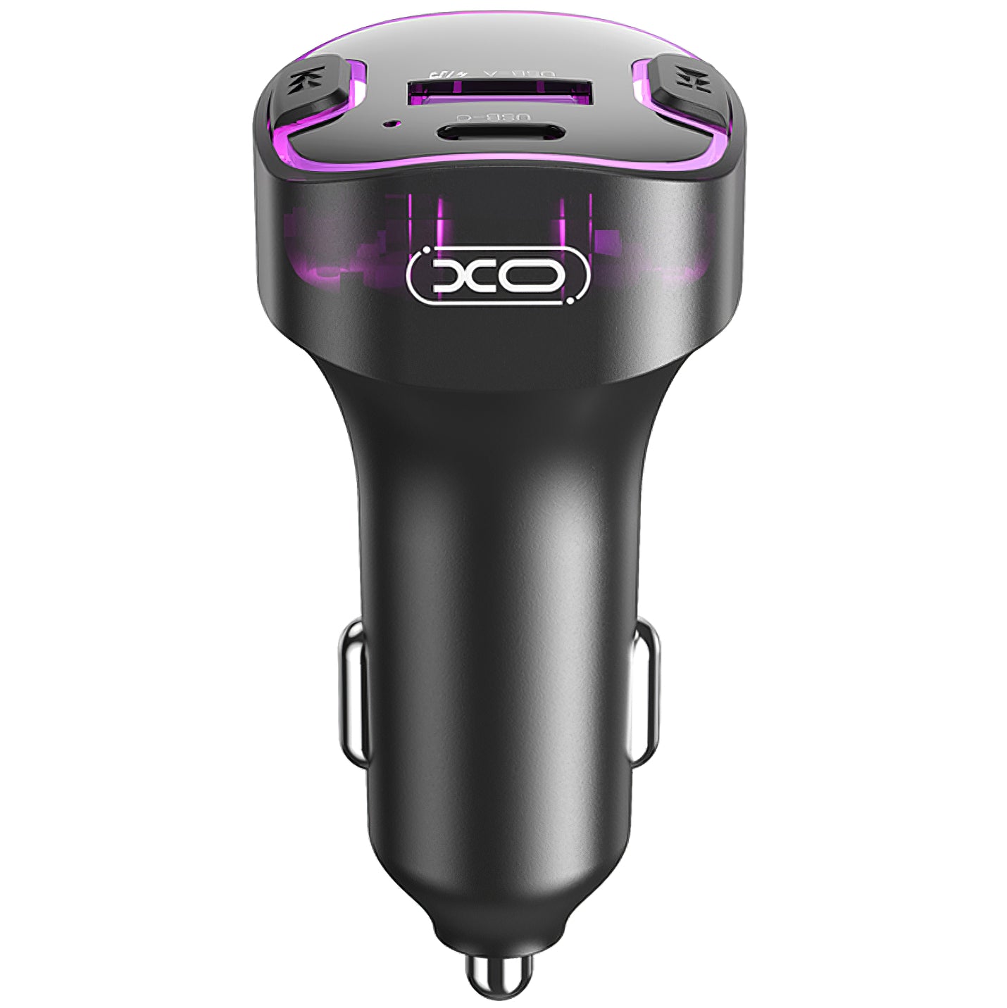 XO Design BCC12 FM-Transmitter Bluetooth | 1x USB-A & 1x USB-C