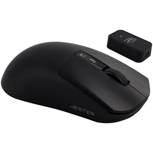 Proove Jester Wireless Gaming Mouse, 800DPI - 26000DPI, OLED Display, Black WMJS00022001