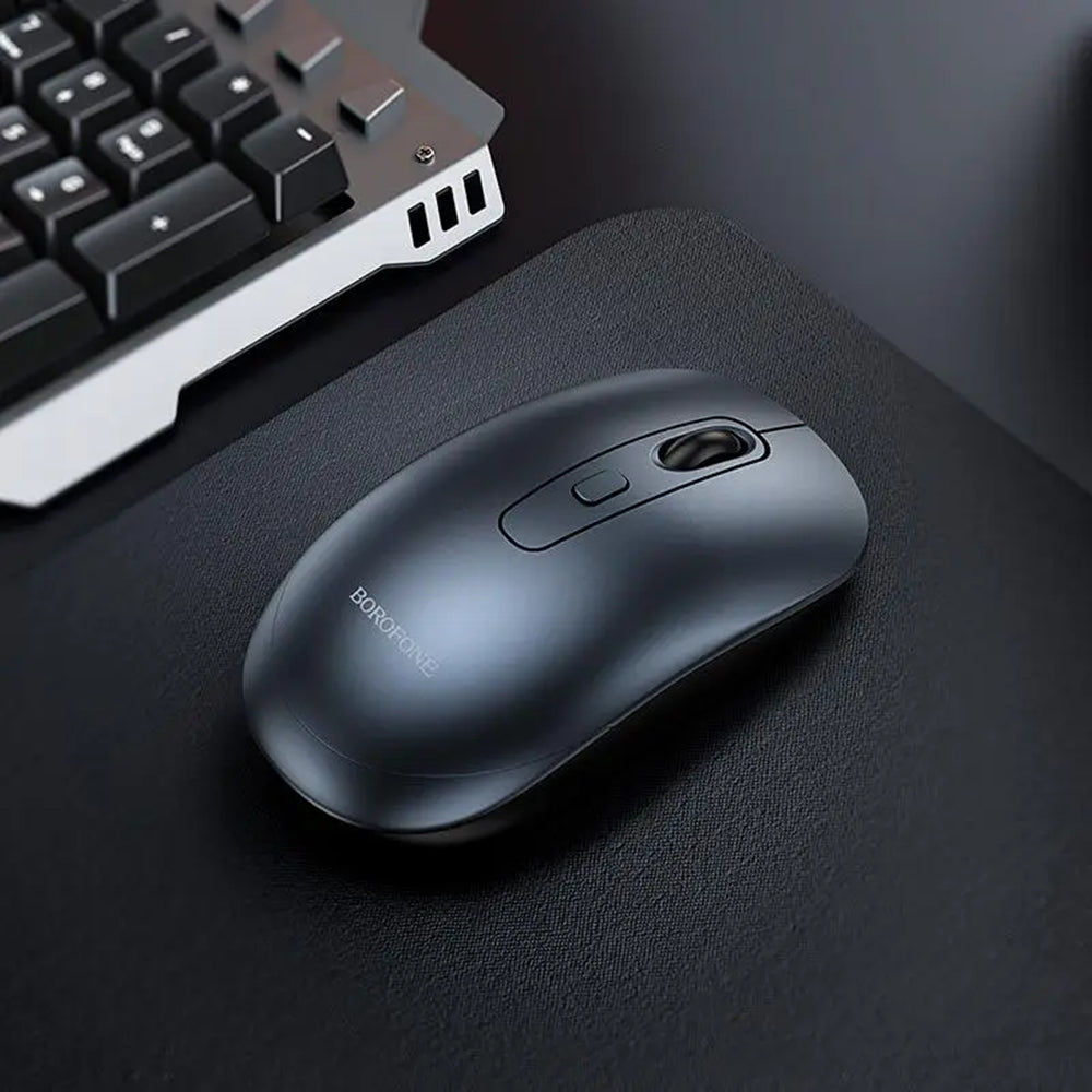 Wireless-Maus Borofone BG13 Winner, 1600DPI, Grau