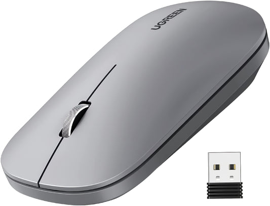 Kabellose Maus UGREEN MU001, 4000DPI, Grau