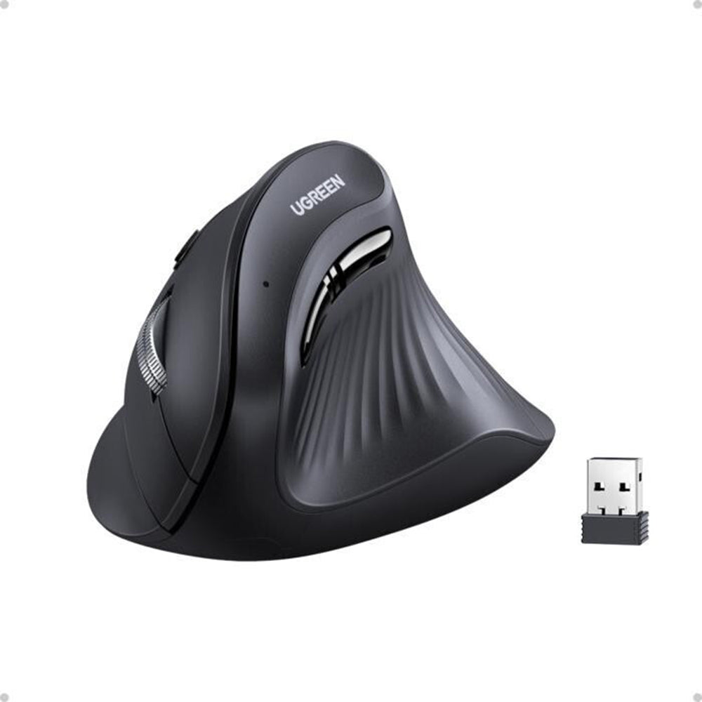 Wireless-Maus UGREEN MU008, 4000DPI, Schwarz