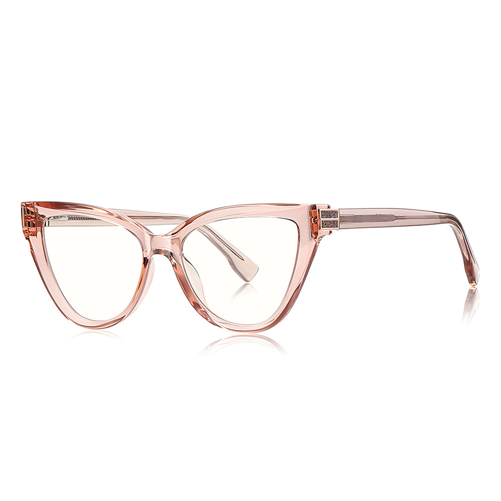 Damen Computerbrille Techsuit 2279, Anti-Blue Light, Hellbraun