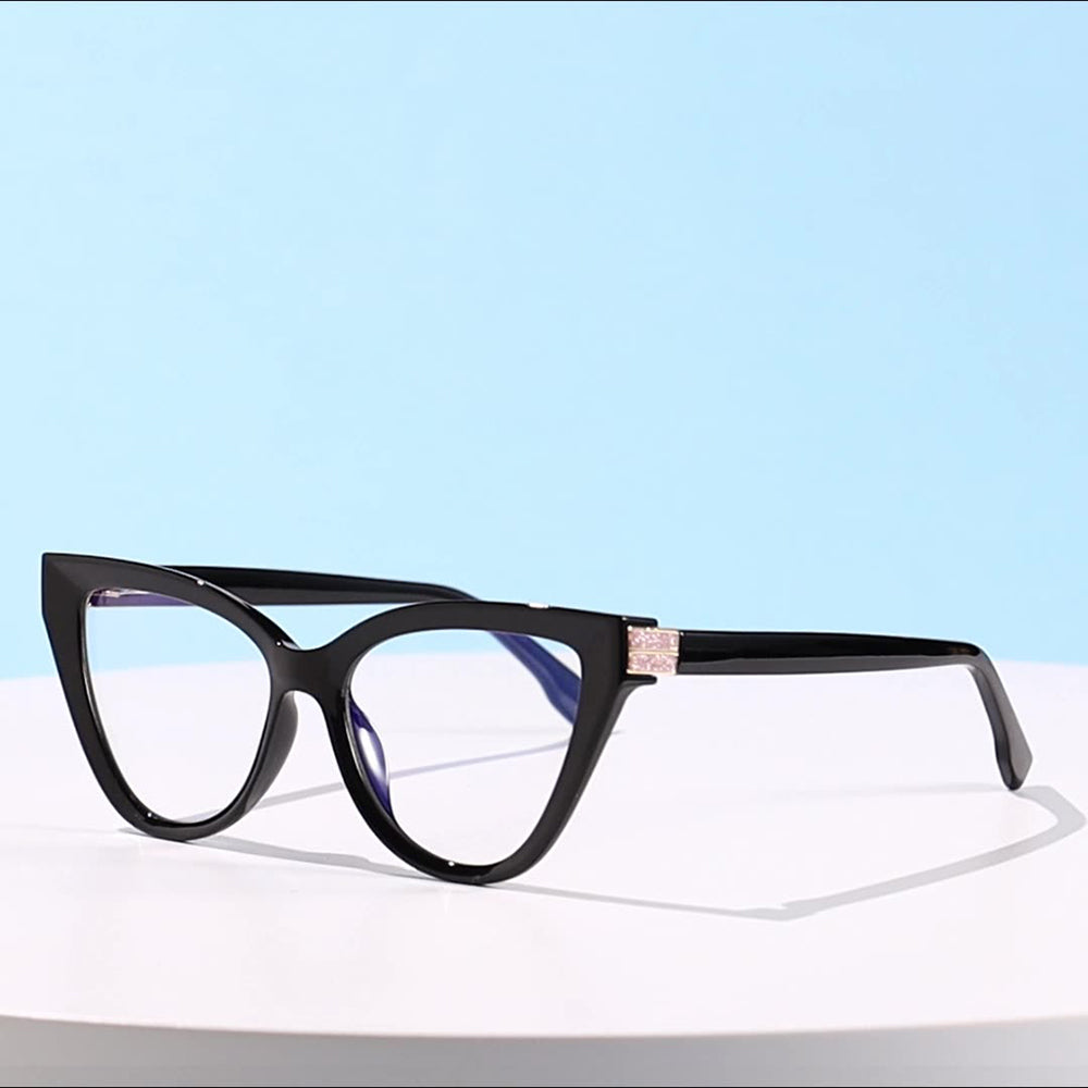 Damen Computerbrille Techsuit 2279, Anti-Blue Light, Schwarz