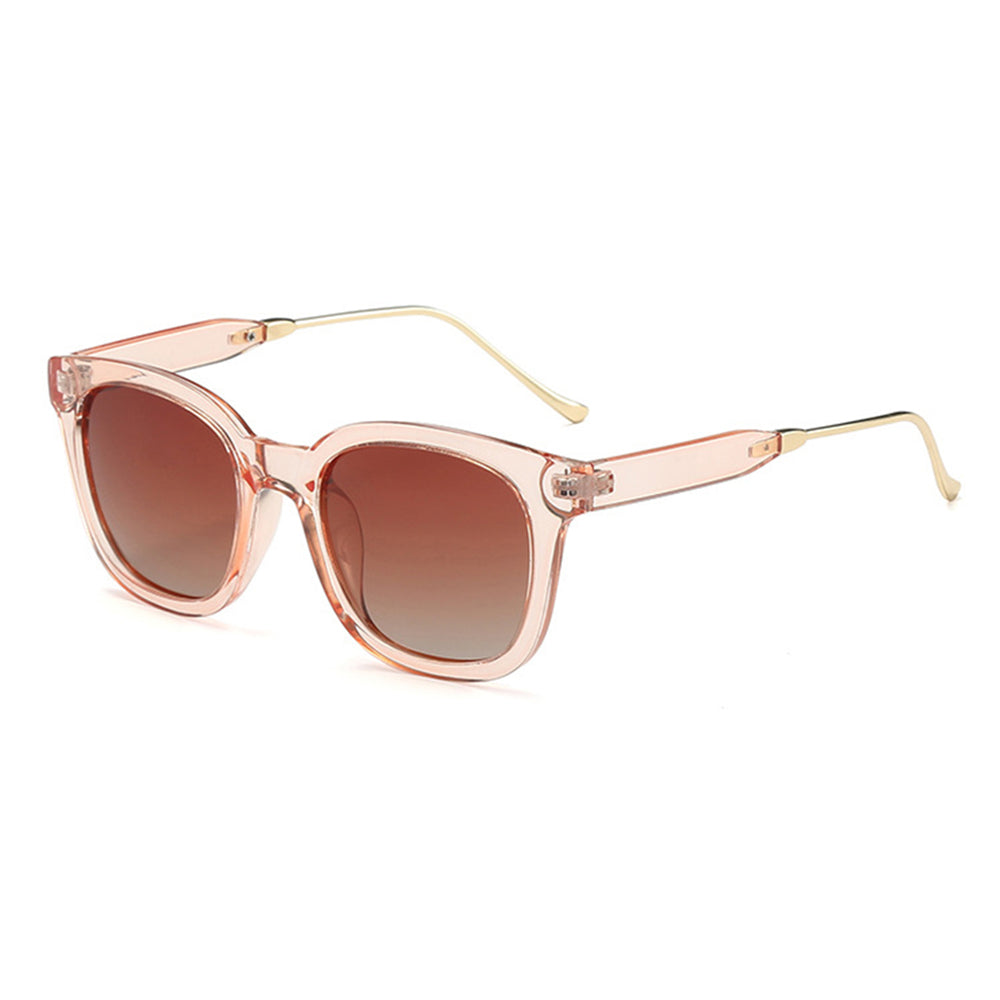 Damen-Sonnenbrille Techsuit 2050, polarisiert, UV-Schutz, braun
