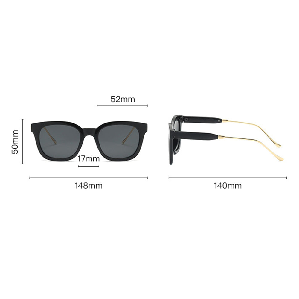 Damen-Sonnenbrille Techsuit 2050, polarisiert, UV-Schutz, braun