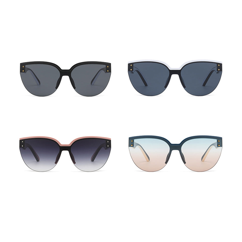 Damen-Sonnenbrille Techsuit 6506, Schwarz Grau