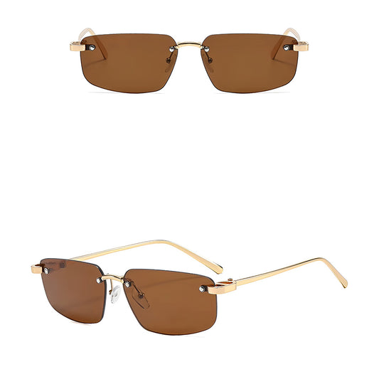 Unisex Techsuit Sonnenbrille S098, Gold Braun
