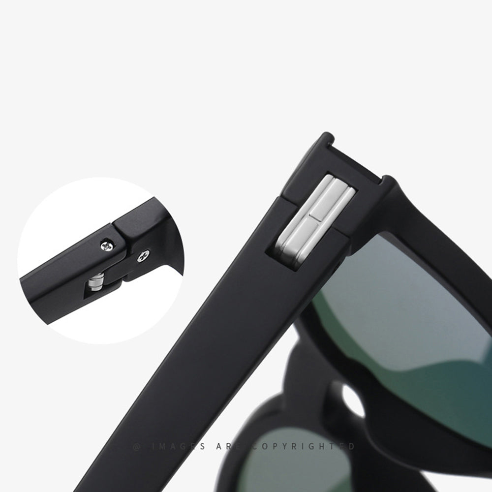 Unisex Sonnenbrille Techsuit TR7545, polarisiert, UV-Schutz, Braun