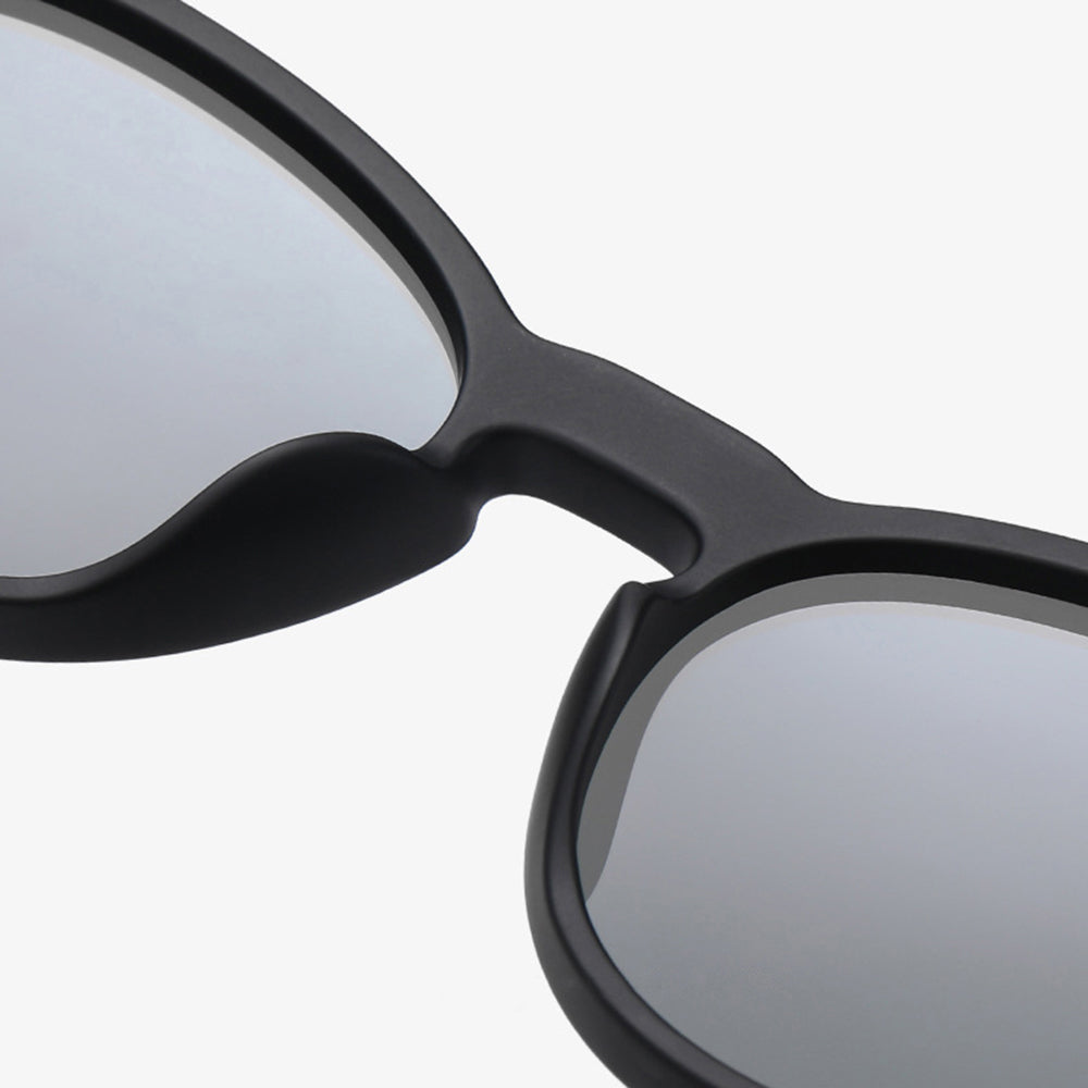 Unisex Sonnenbrille Techsuit TR7545, polarisiert, UV-Schutz, Braun