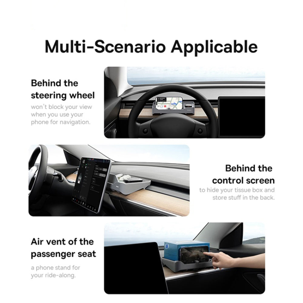 Auto-Organizer mit ETC-Kartenleser Baseus T-Space für Tesla C20251301811-00