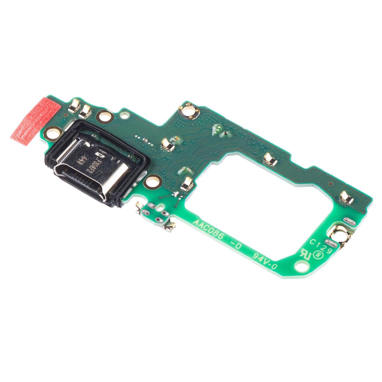 Ladebuchse & Mikrofon Platine für Oppo Reno10 | Version A | Service Pack