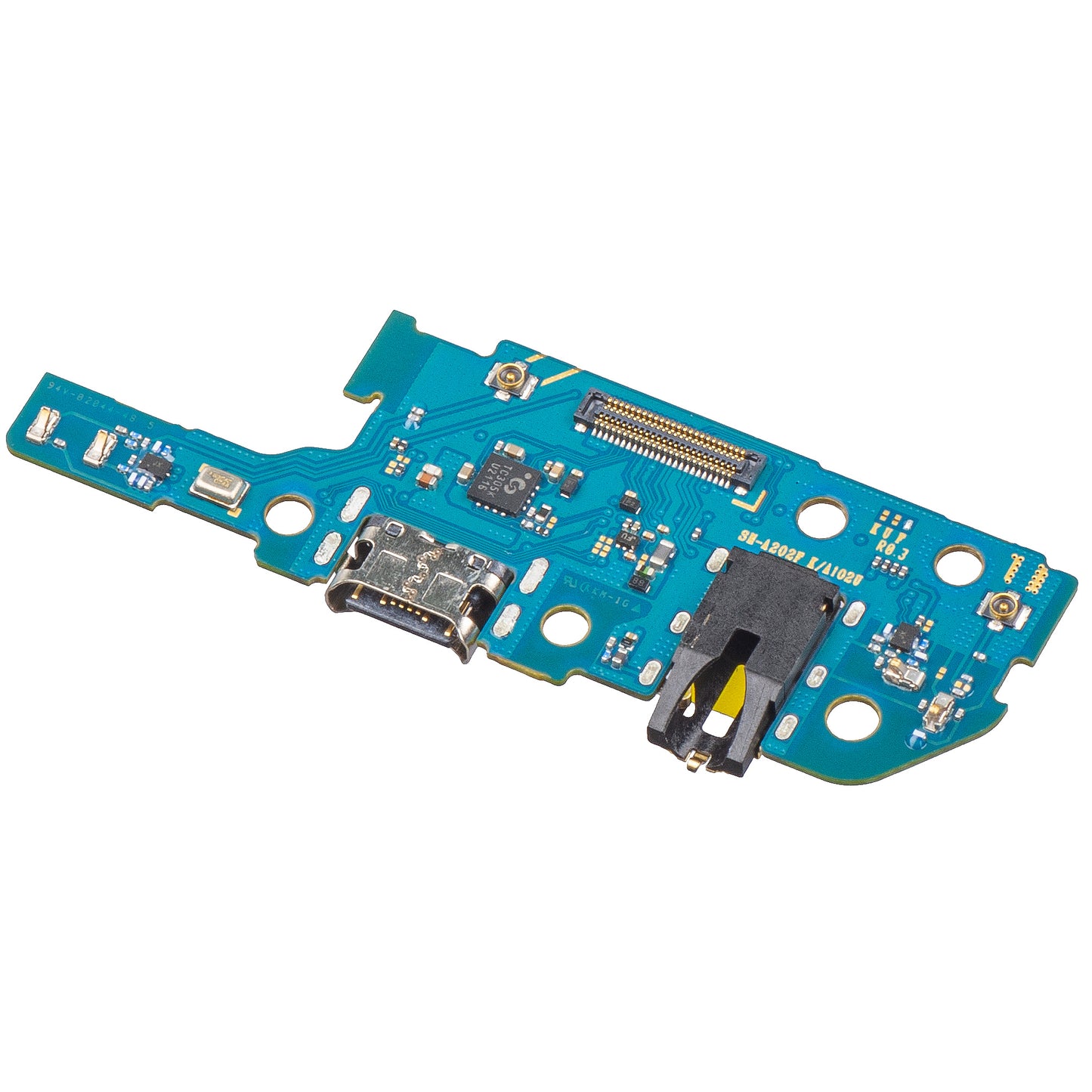 Ladebuchse / Audio / Mikrofon Platine für Samsung Galaxy A20e A202 | Service Pack