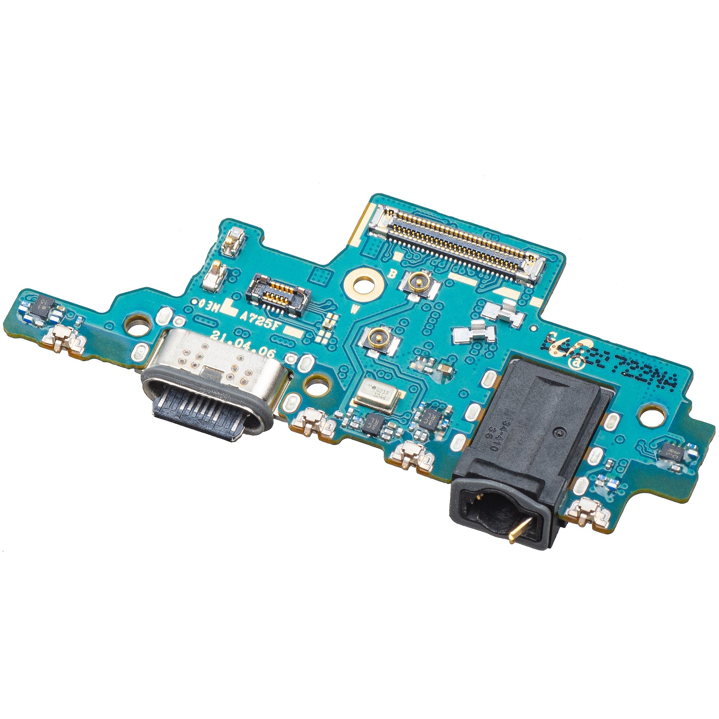 Ladebuchse / Audio / Mikrofon Platine für Samsung Galaxy A72 / A72 5G | Service Pack
