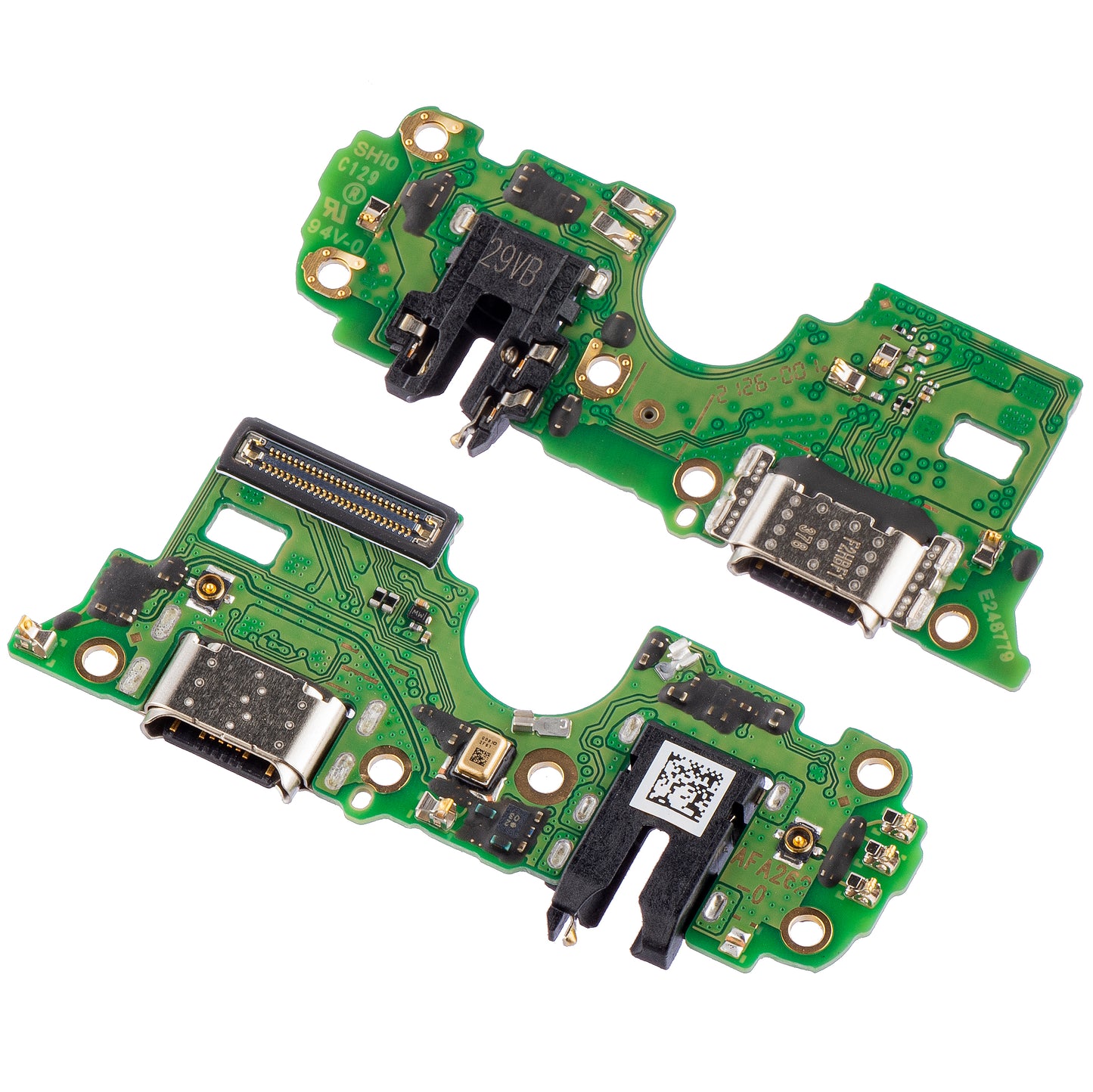 Ladebuchse / Audio / Mikrofon Platine für Oppo A74 5G / A54 5G | Service Pack