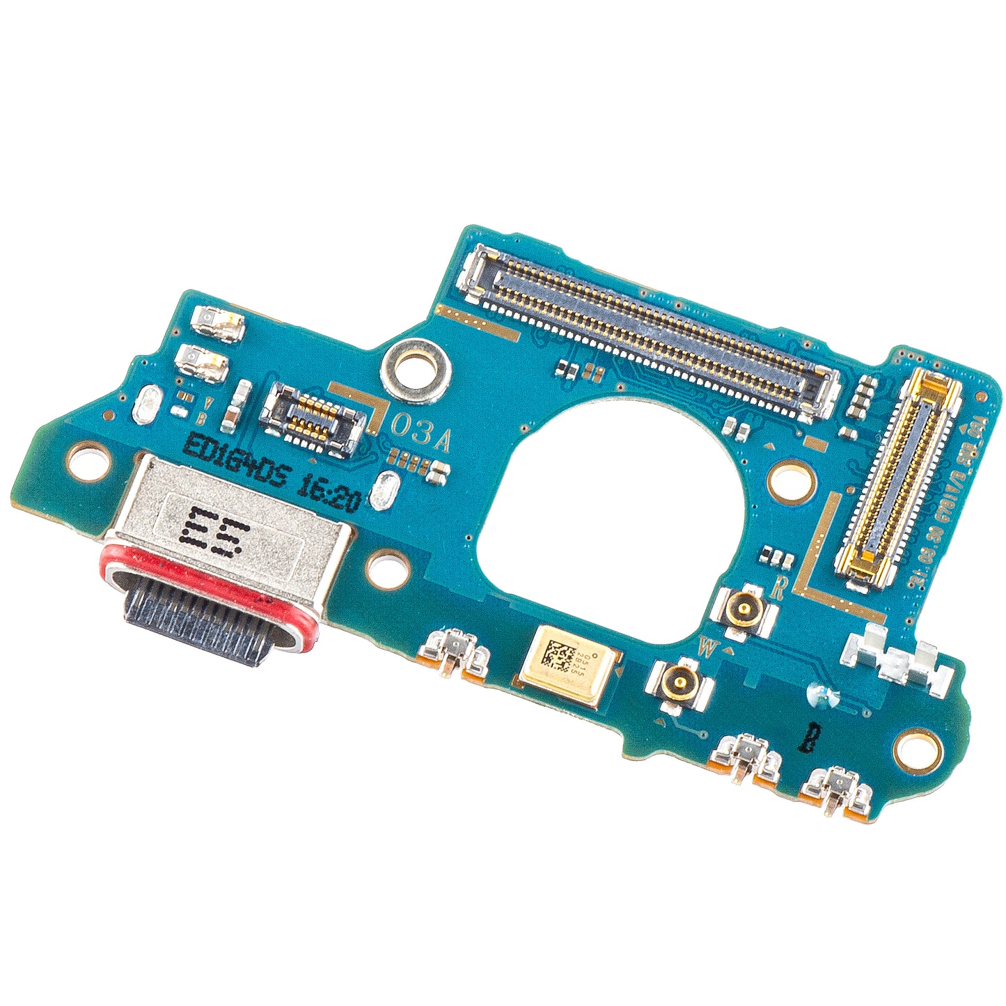 Ladebuchse & Mikrofon Platine für Samsung Galaxy S20 FE 5G G781 | Service Pack