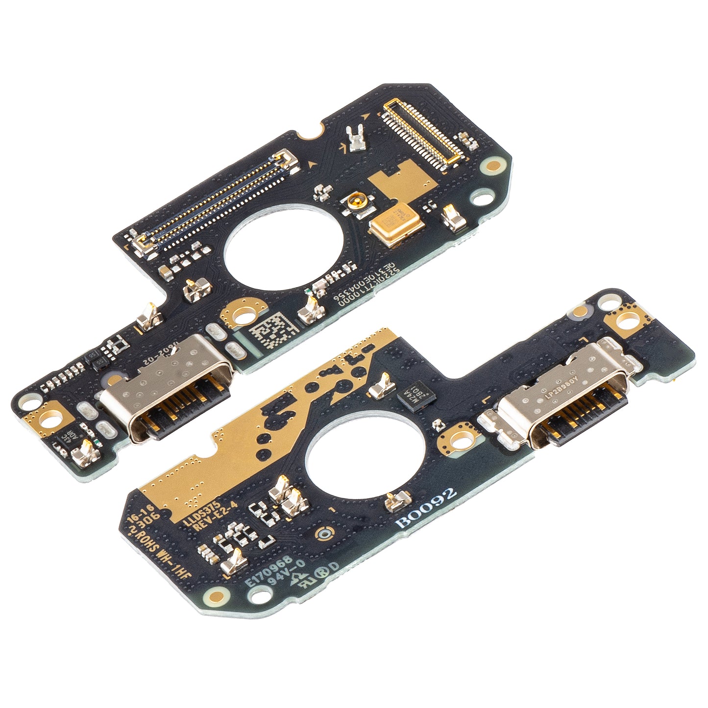 Ladeanschlussplatine - Mikrofon Xiaomi Redmi Note 11S / Note 11, Service Pack 5600020K7T00